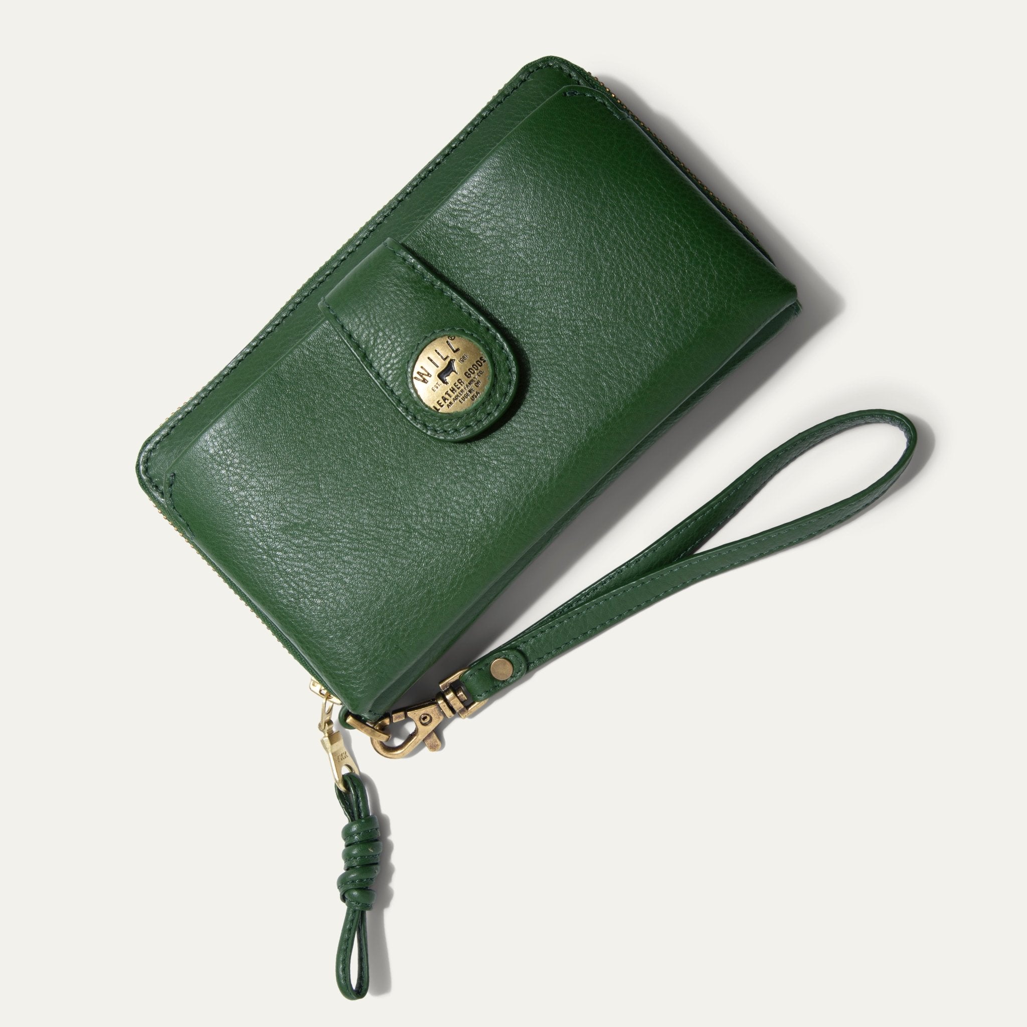 ITALIAN WRISTLET PHONE WALLET - Will Leather Goods
